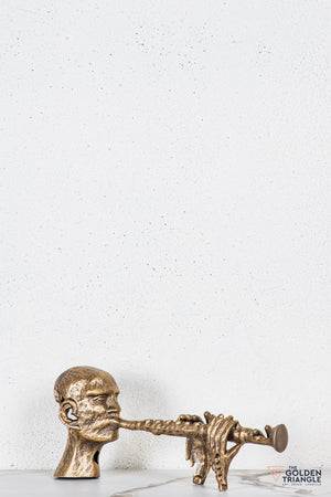 Ralo Abstract TableTop Decor - Antique Gold