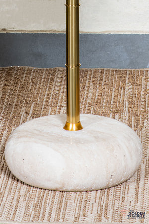 Chiaro Travertine Side Table