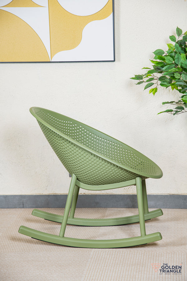 Novella Outdoor Rocking Chair - Green