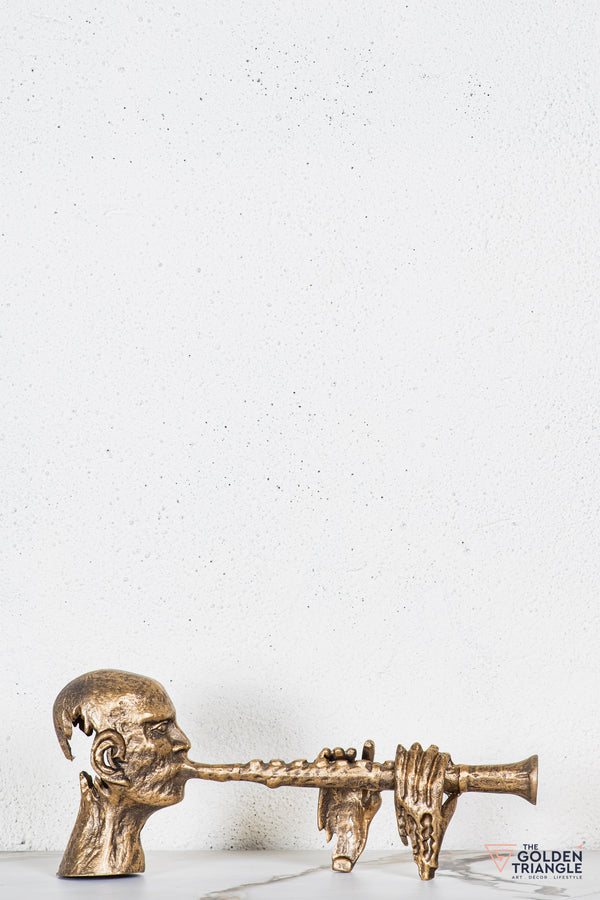 Ralo Abstract TableTop Decor - Antique Gold
