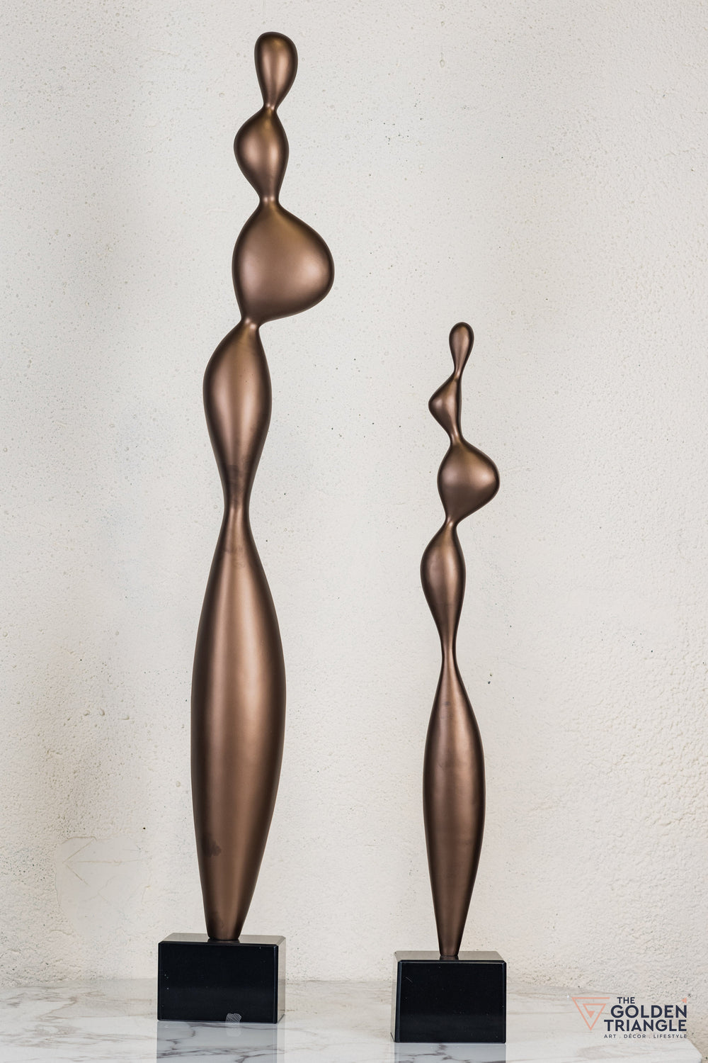 Zeo Abstract Sculpture - Bronze