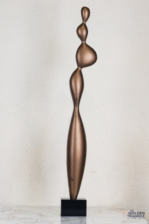 Zeo Abstract Sculpture - Bronze