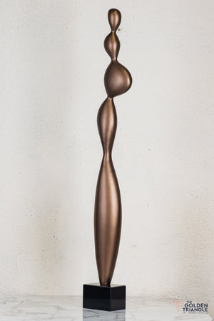 Zeo Abstract Sculpture - Bronze