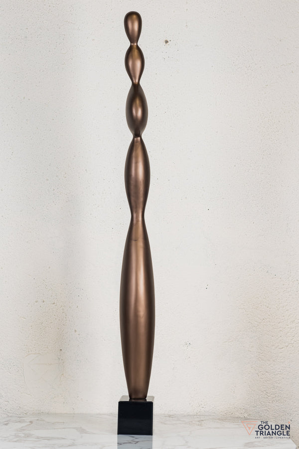 Zeo Abstract Sculpture - Bronze