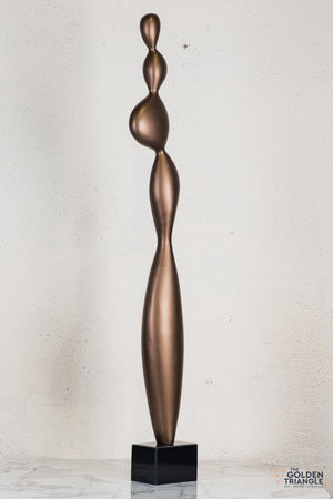 Zeo Abstract Sculpture - Bronze