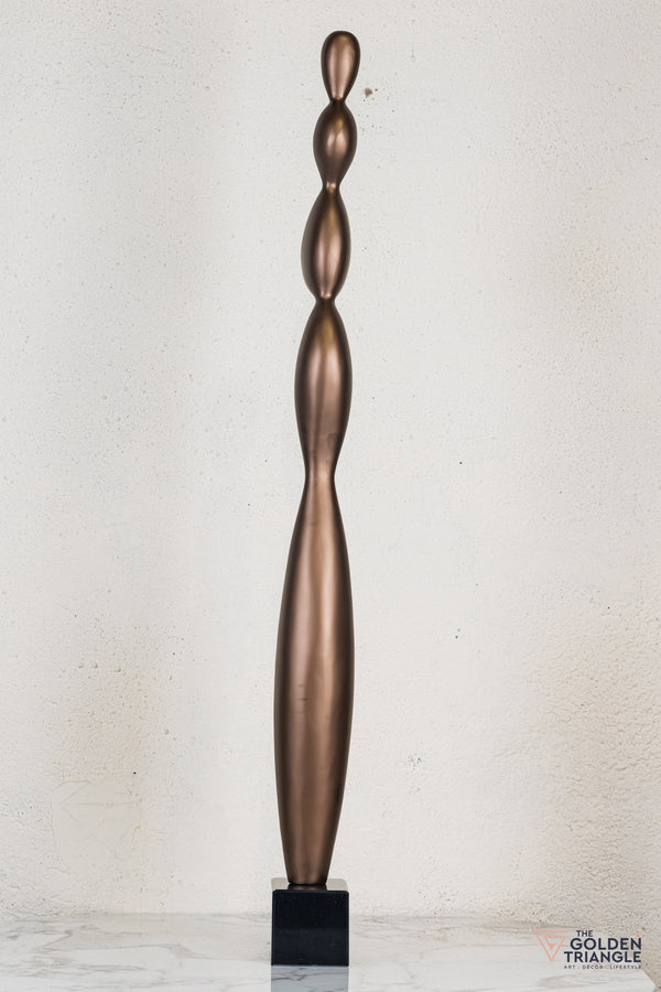 Zeo Abstract Sculpture - Bronze