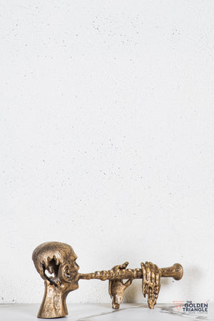 Ralo Abstract TableTop Decor - Antique Gold