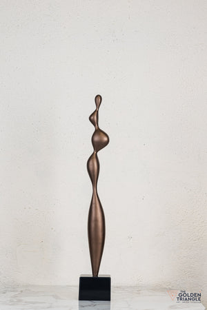 Zeo Abstract Sculpture - Bronze