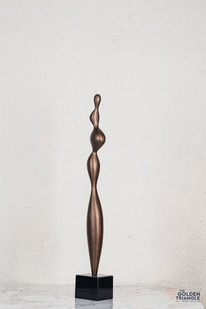 Zeo Abstract Sculpture - Bronze