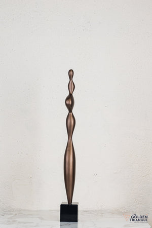 Zeo Abstract Sculpture - Bronze