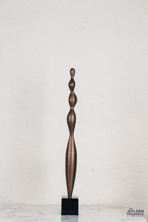 Zeo Abstract Sculpture - Bronze