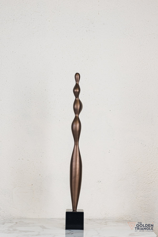 Zeo Abstract Sculpture - Bronze