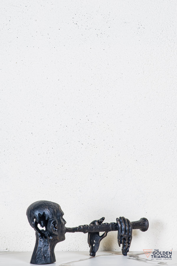 Ralo Abstract TableTop Decor - Antique Black