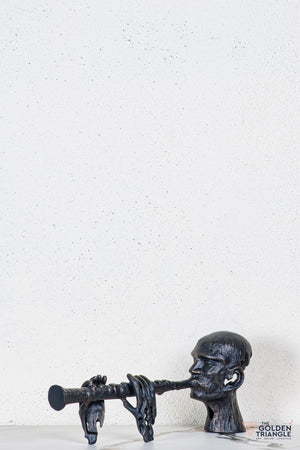 Ralo Abstract TableTop Decor - Antique Black
