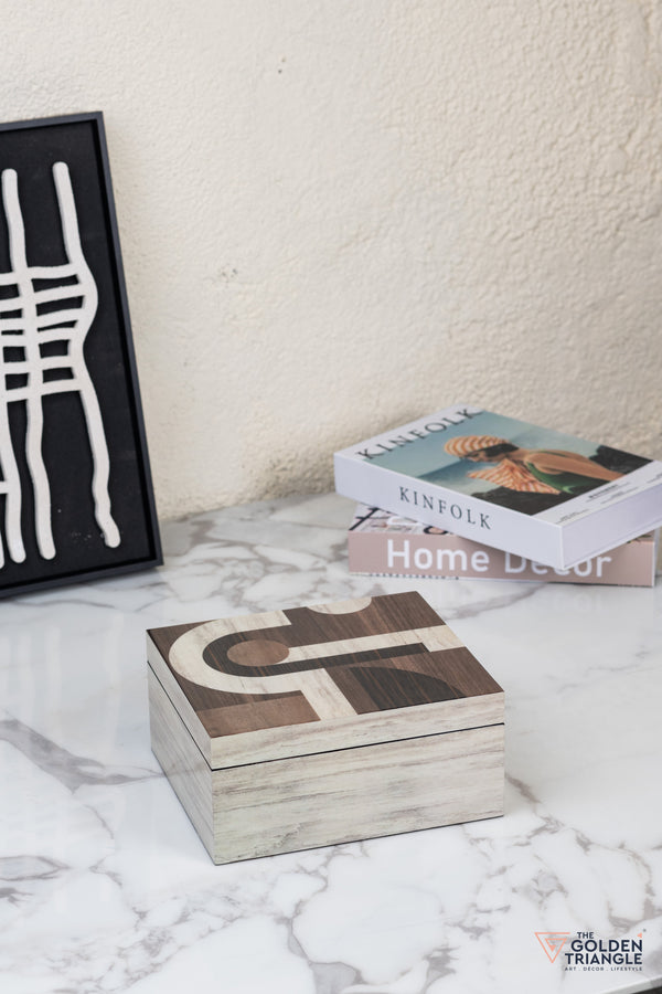 Flyn Geometric Square Utility Box