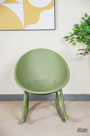 Novella Outdoor Rocking Chair - Green