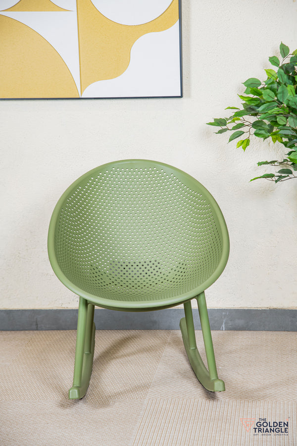 Novella Outdoor Rocking Chair - Green