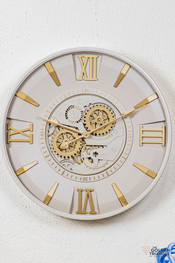 Curios Wall Clock - 24''