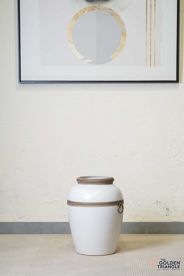 Oliver Ceramic Floor Planter