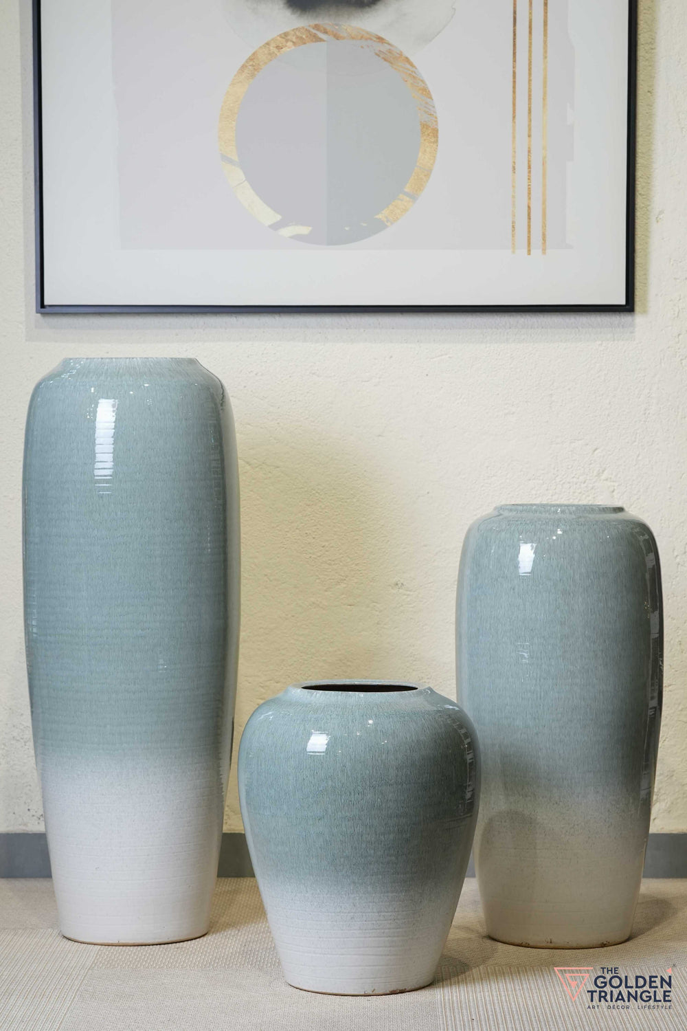 Archie Ceramic Floor Planter