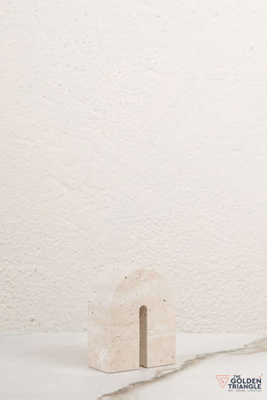 Zyre Marble ArchedTabletop Decor