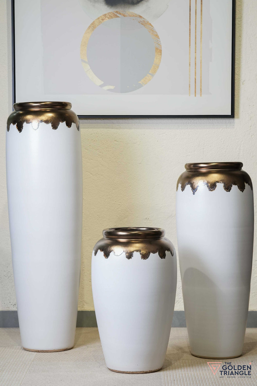 Edward Ceramic Floor Planter