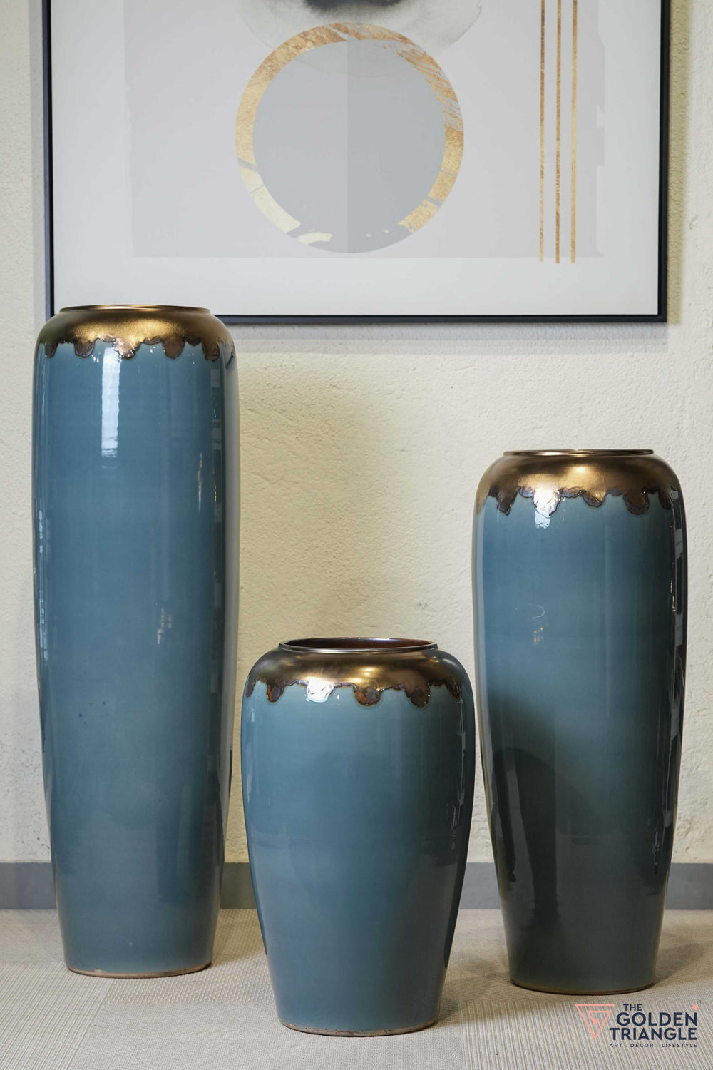 Otto Ceramic Floor Planter