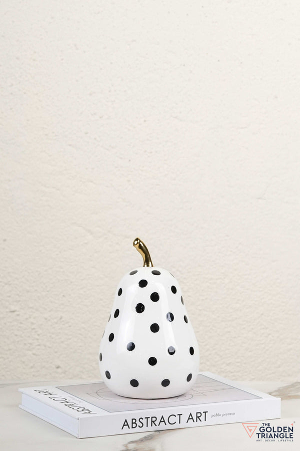 Dotty Ceramic Pear Tabletop Decor