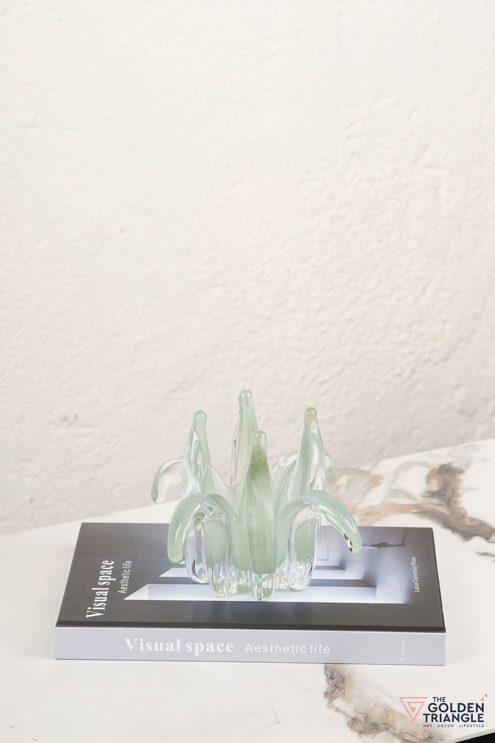 Tresor Glass Candle Decor Holder - Green