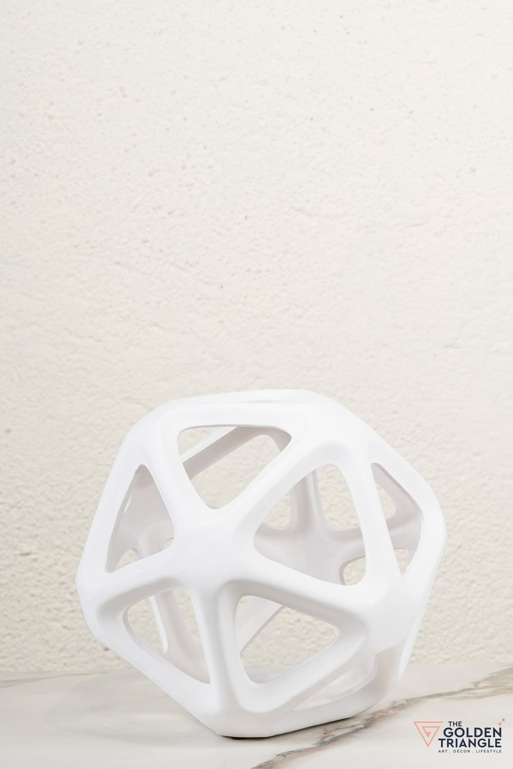 Rialto Ceramic Tabletop Artefact - White