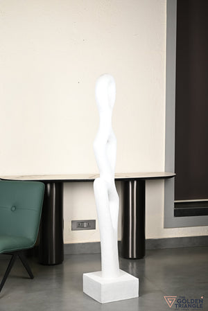 Lema Abstract Sculpture - White