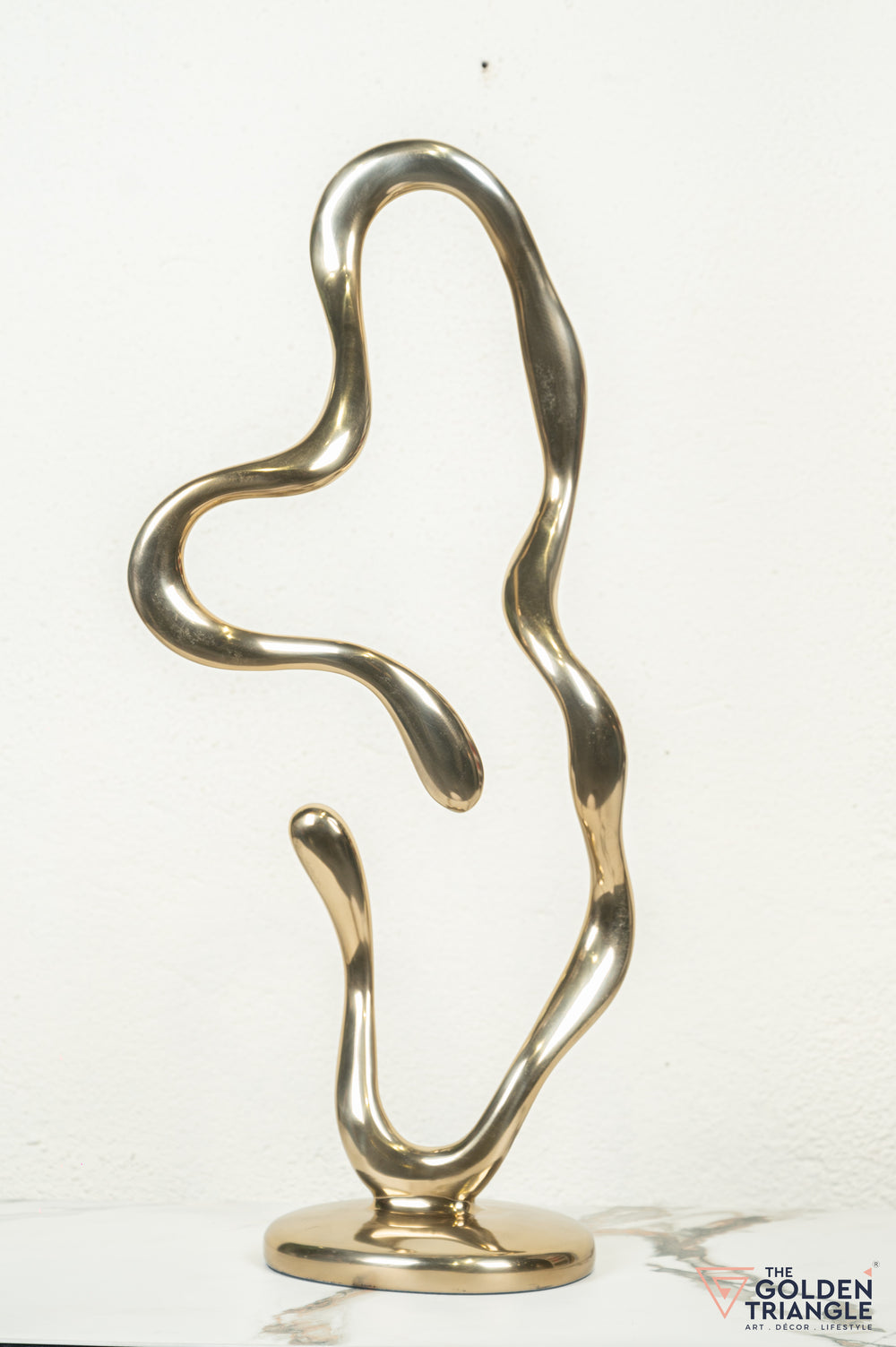 Amoeba Abstract Metal Sculpture