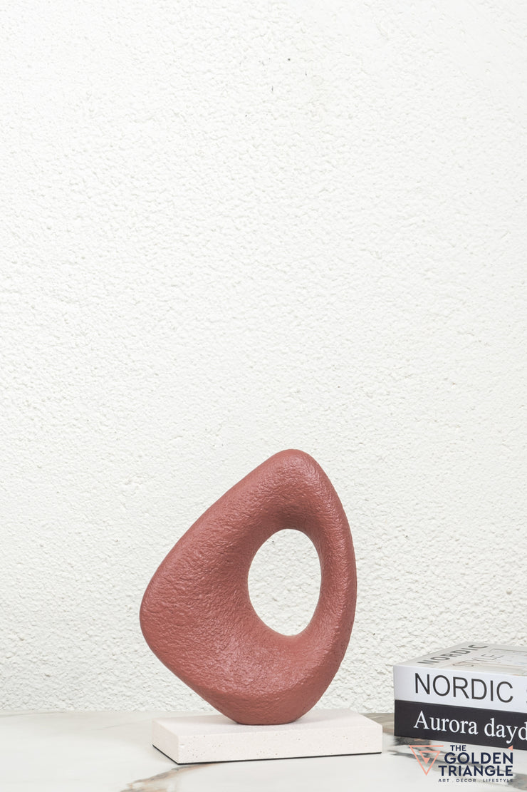 Imperia Abstract Sculpture - Red