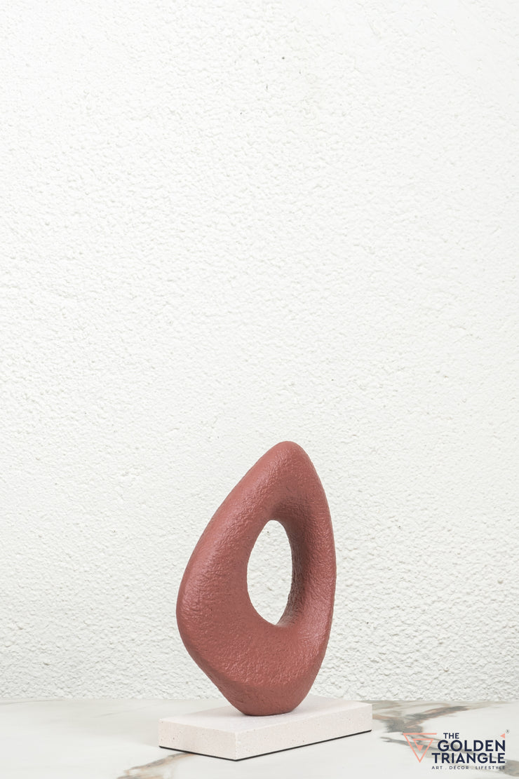 Imperia Abstract Sculpture - Red