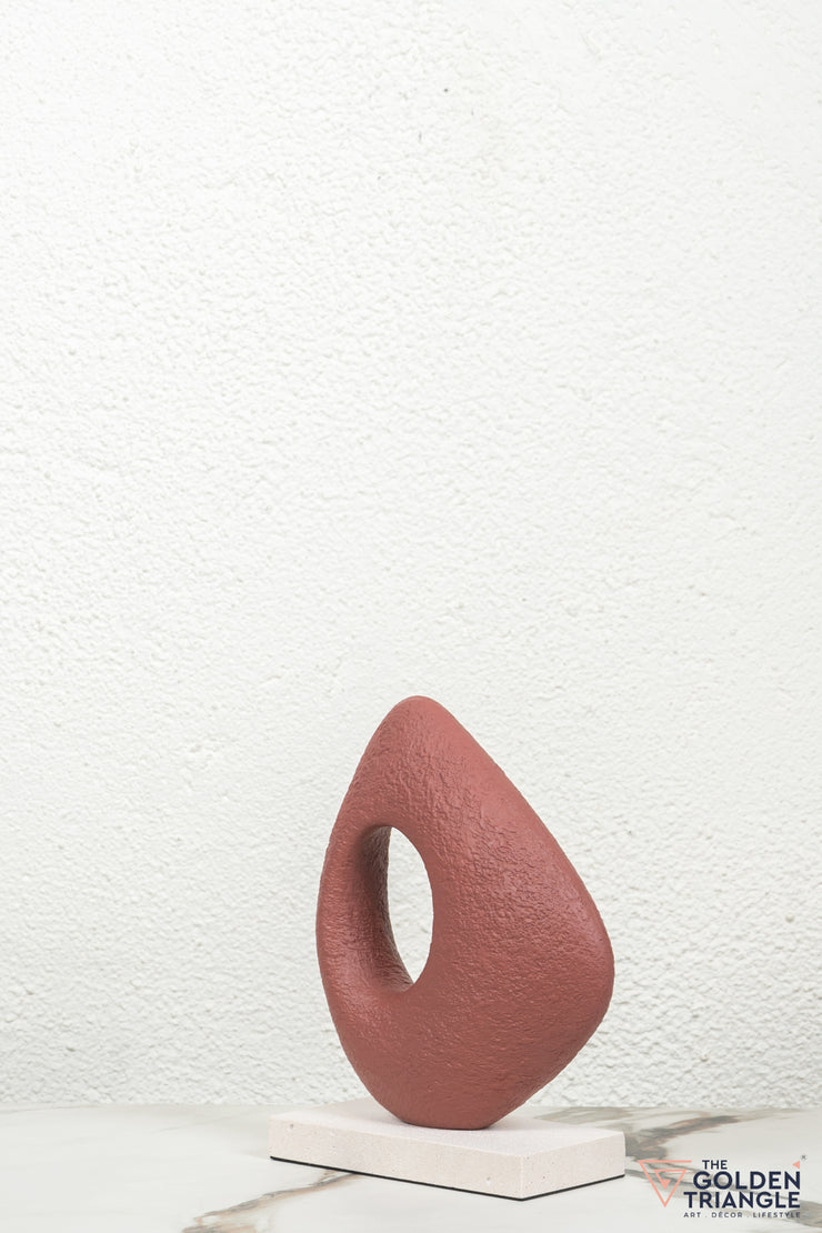 Imperia Abstract Sculpture - Red