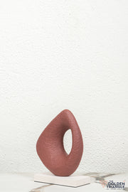 Imperia Abstract Sculpture - Red