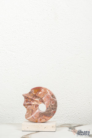 Prestige Abstract Marble TableTop Decor - Pink