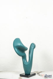 Virtue Abstract Sculpture - Teal