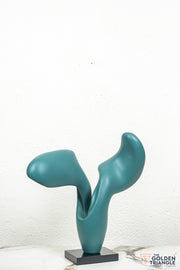 Virtue Abstract Sculpture - Teal