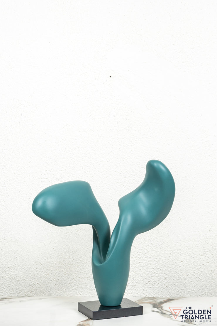 Virtue Abstract Sculpture - Teal