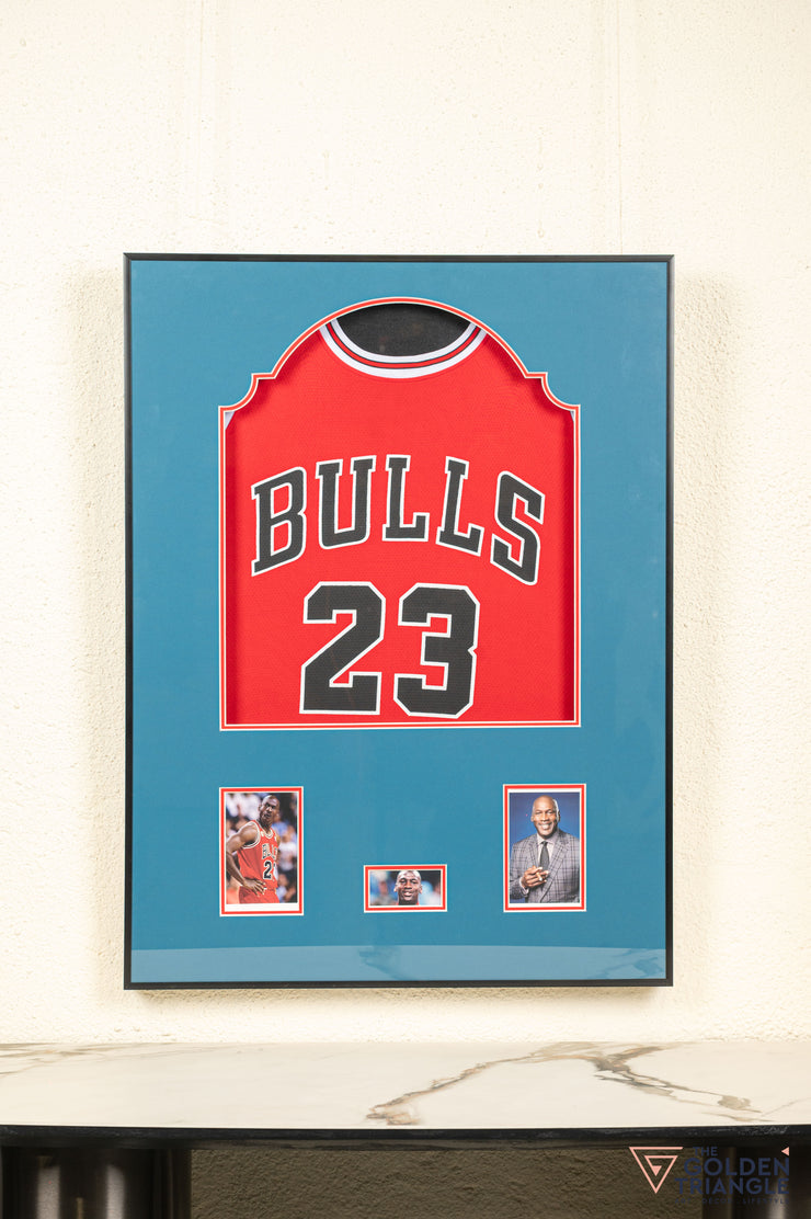 Bulls Jersey 3D Wall Art Frame