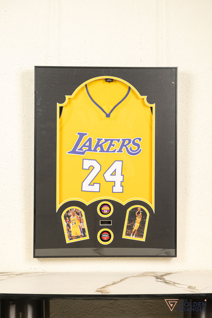 Laker Jersey 3D Wall Art Frame