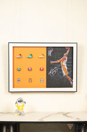 Kobe 24 3D Basketball Wall Art Frame