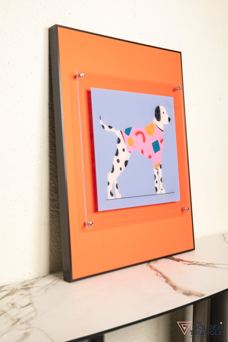 Urban Pop Art Frame - Dalmatian Dog