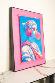 Urban Pop Art Frame - Roman Bubblegum Women