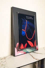 Urban Pop Art Frame - Horse