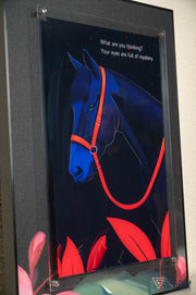 Urban Pop Art Frame - Horse