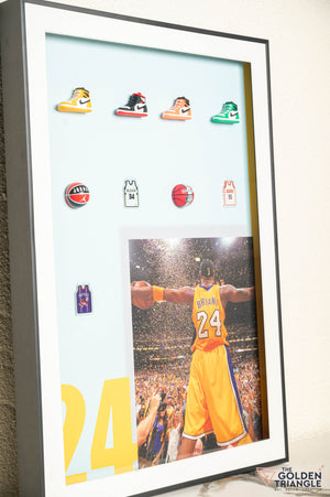 Bryant 24 3D Basketball Wall Art Frame