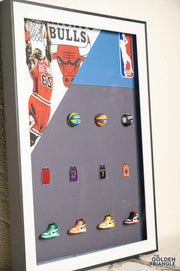 Bulls 3D Basketball Wall Art Frame