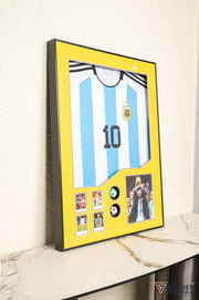 Messi Jersey 3D Wall Art Frame